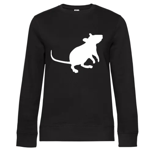 kleine Maus Sweat Frauen Queen Crew Neck