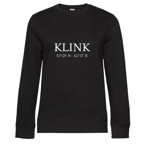 Klink Koordinaten Sweat Frauen Queen Crew Neck