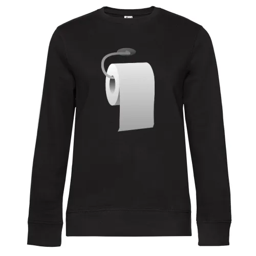 Klopapierrolle Frauen Sweat Klopapierrolle Sweat
