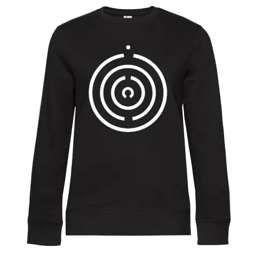 Kreis Labyrinth Sweat Frauen Queen Crew Neck