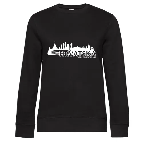 Kroatien Weltmeister 2018 Sweat Frauen Queen Crew Neck