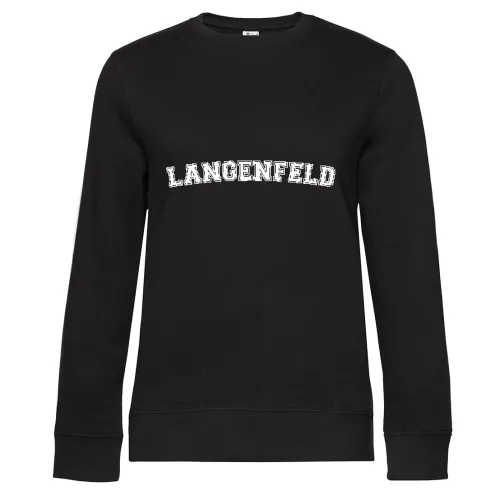 Langenfeld Sweat Frauen Queen Crew Neck
