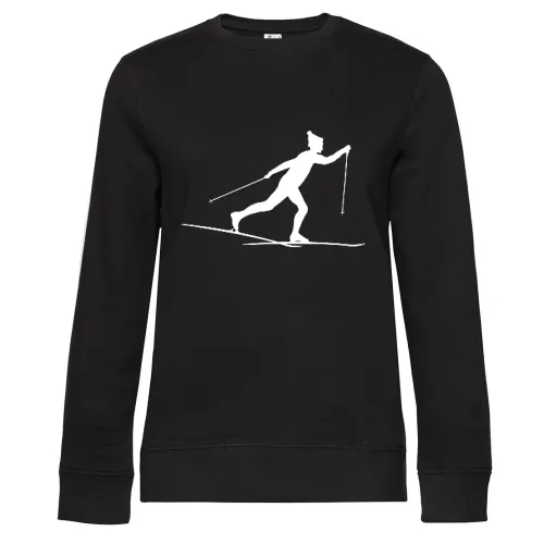 Langlauf Skifahrer Langlauf Frauen Sweat Langlauf Skifahrer Langlauf Sweat