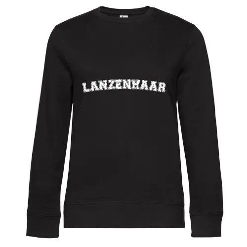 Lanzenhaar Sweat Frauen Queen Crew Neck