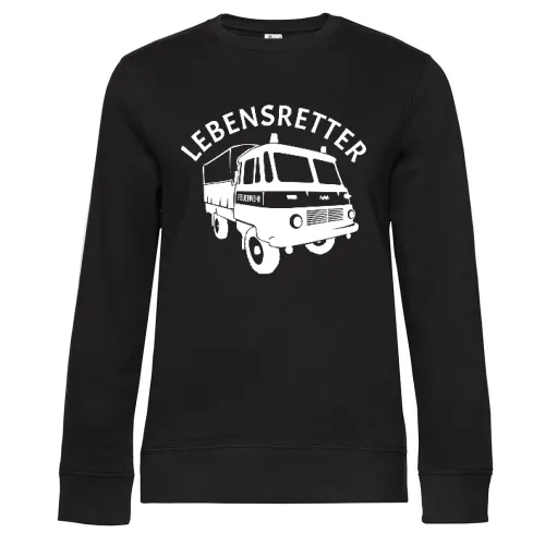 Lebensretter Feuerwehr Robur LO Frauen Sweat