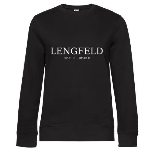 Lengfeld Koordinaten Sweat Frauen Queen Crew Neck