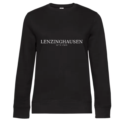 Lenzinghausen Koordinaten Sweat Frauen Queen Crew Neck
