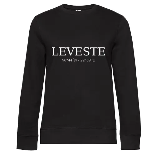 Leveste Koordinaten Sweat Frauen Queen Crew Neck