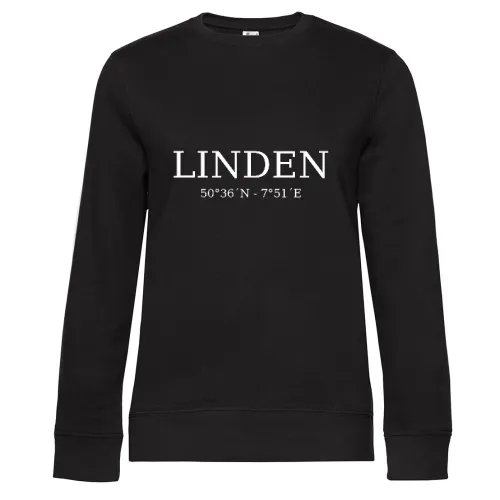 Linden Koordinaten Frauen Sweat Linden Koordinaten Sweat