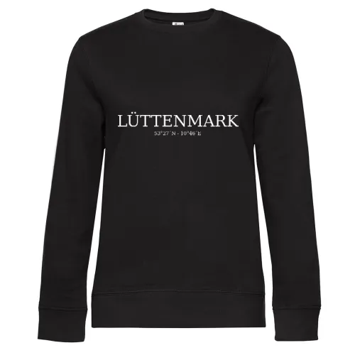 Lüttenmark Koordinaten Sweat Frauen Queen Crew Neck