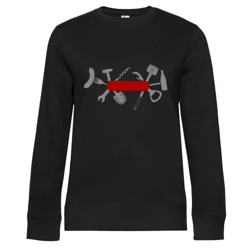 Männer Taschenmesser 3.0 Sweat Frauen Queen Crew Neck