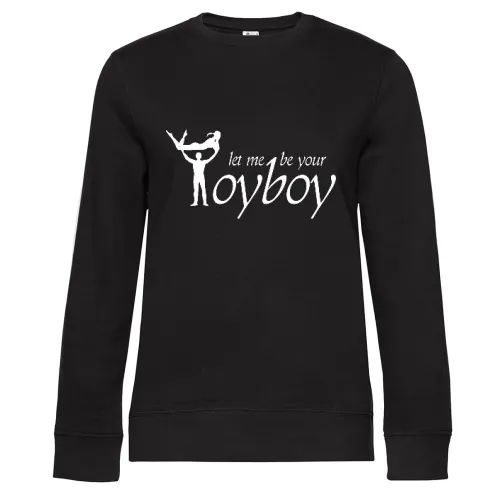 Mann hebt Frau Toyboy  Sweat Frauen Queen Crew Neck