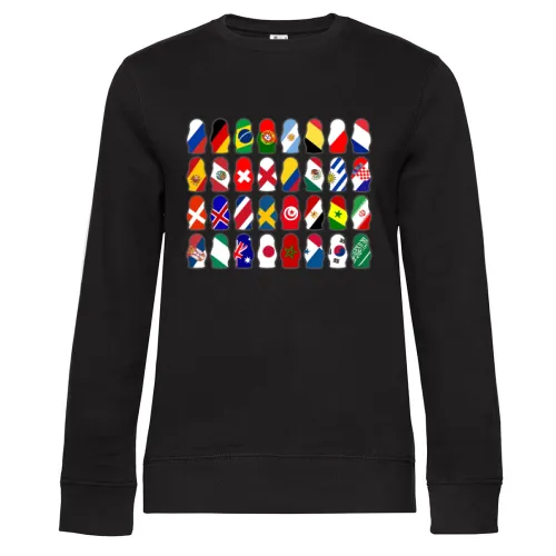 Matrjoschka Russland 2018 Sweat Frauen Queen Crew Neck