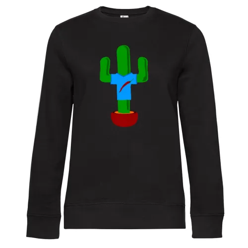 Mexikanischer Kaktus Sweat Frauen Queen Crew Neck