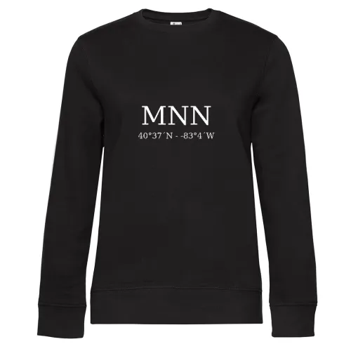 Mnn Koordinaten Sweat Frauen Queen Crew Neck
