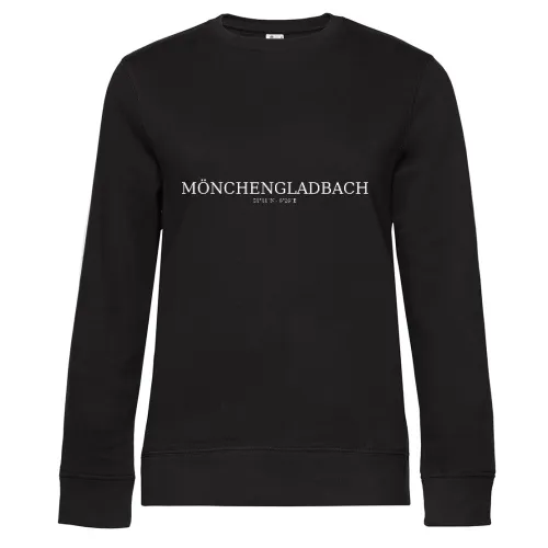Mönchengladbach Koordinaten Sweat Frauen Queen Crew Neck
