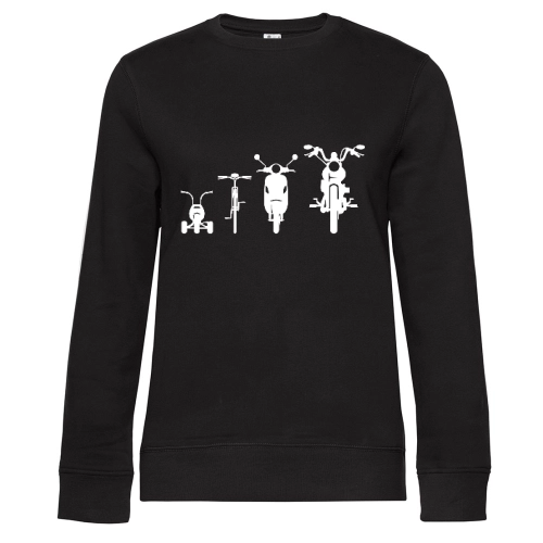 Motorrad Chopper Evolution Front 2.0 Frauen Sweat Motorrad Chopper Evolution Front 2.0 Sweat