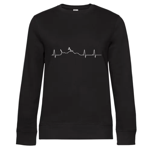 Motorrad Chopper Herzschlag Sweat