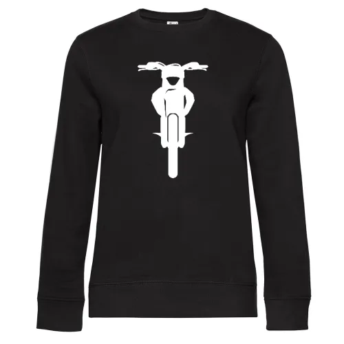 Motorrad Enduro Front Frauen Sweat Motorrad Enduro Front Sweat