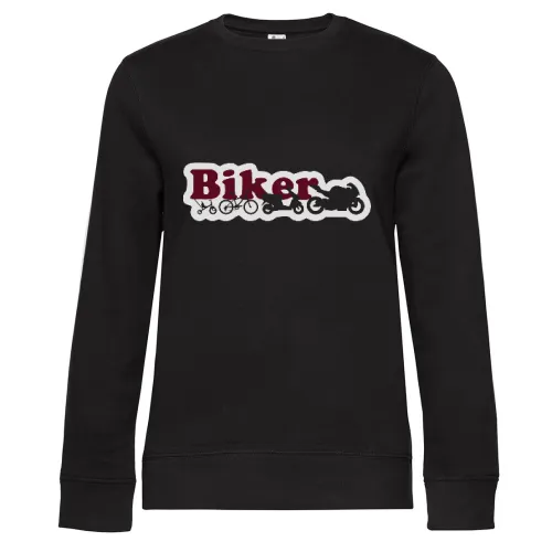 Motorrad Evolution Biker Frauen Sweat Motorrad Evolution Biker Sweat