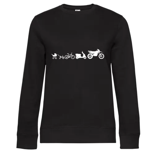 Motorrad Evolution Enduro Cross Frauen Sweat Motorrad Evolution Enduro Cross Sweat