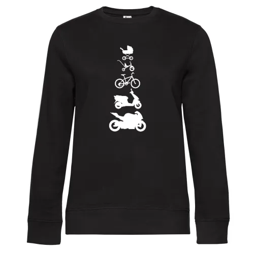 Motorrad Evolution V Frauen Sweat Motorrad Evolution V Sweat