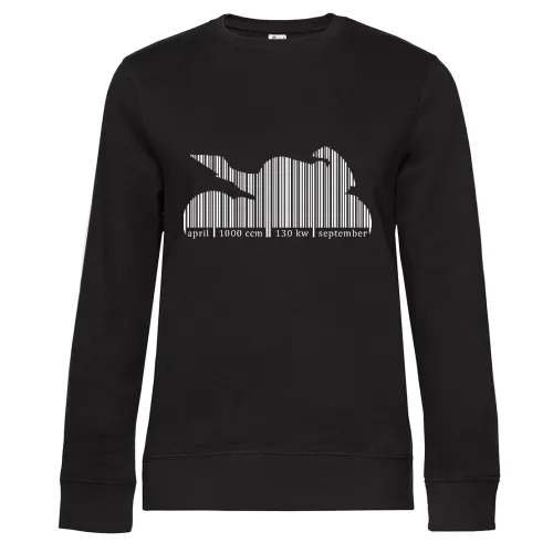 Motorradsaison Barcode Sweat