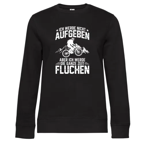 Mountainbiker Fluchen Downhill Bikepark Fully MTB Frauen Sweat Mountainbiker Fluchen Downhill Bikepark Fully MTB Sweat