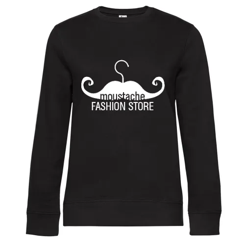 Moustache Kleiderbügel Fashion Store Frauen Sweat Moustache Kleiderbügel Fashion Store Sweat