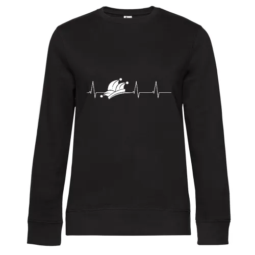 Narrenkappe Herzschlag Frauen Sweat