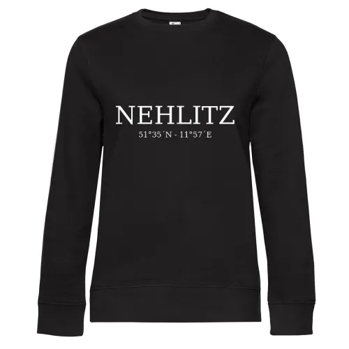 Nehlitz Koordinaten Sweat Frauen Queen Crew Neck