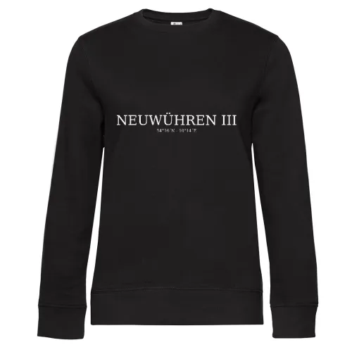 Neuwühren Iii Koordinaten Sweat Frauen Queen Crew Neck