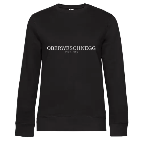 Oberweschnegg Koordinaten Sweat Frauen Queen Crew Neck
