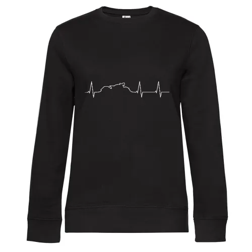 Oltimer Motorrad Herzschlag Sweat