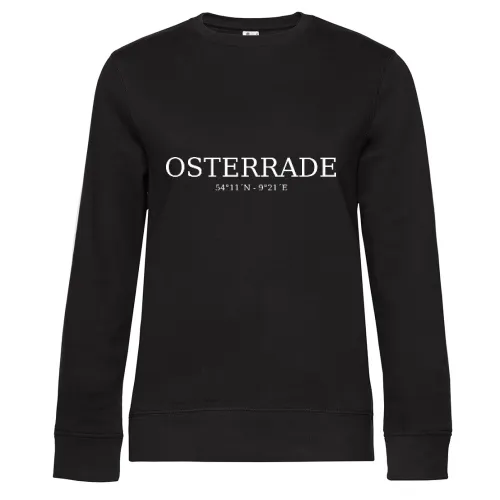 Osterrade Koordinaten Sweat Frauen Queen Crew Neck