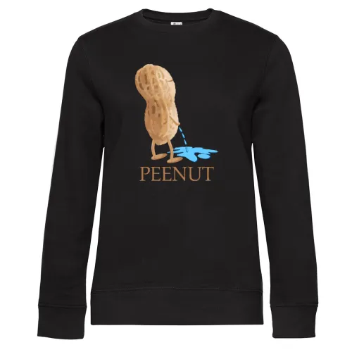 Peenut Sweat Frauen Queen Crew Neck