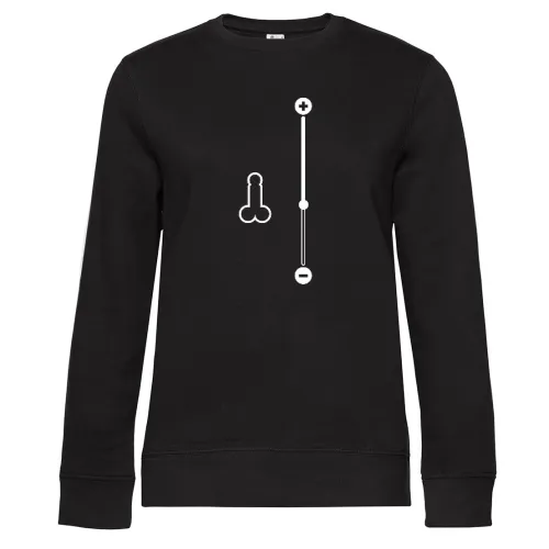 Penis Zoom Sweat Frauen Queen Crew Neck