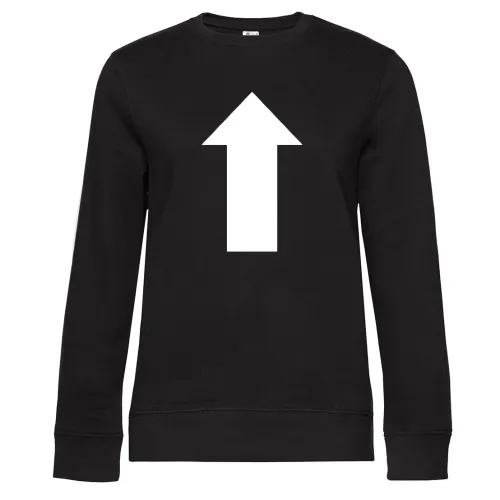 Pfeil nach oben Sweat Frauen Queen Crew Neck