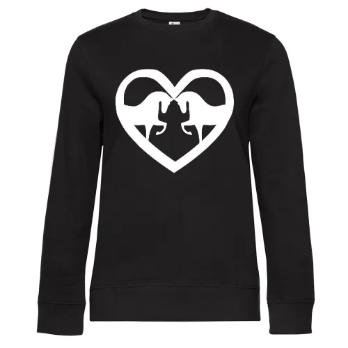 Pferdekönigin Sweat Frauen Queen Crew Neck