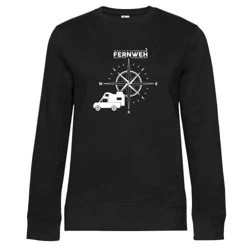 Pickup mit Wohnkabine Absetzkabine Fernweh Frauen Sweat