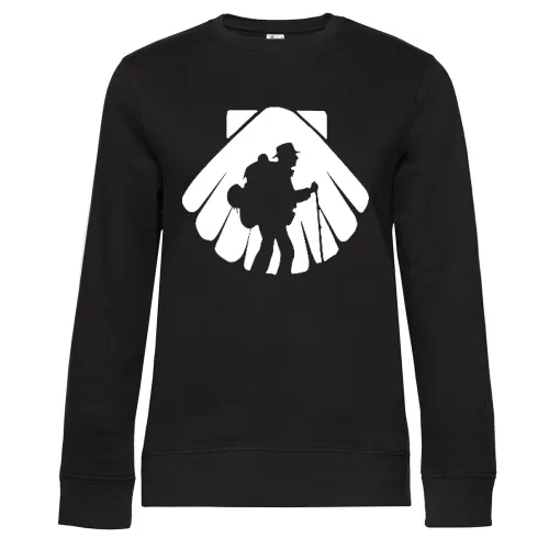 Pilgermuschel 2 Sweat Frauen Queen Crew Neck