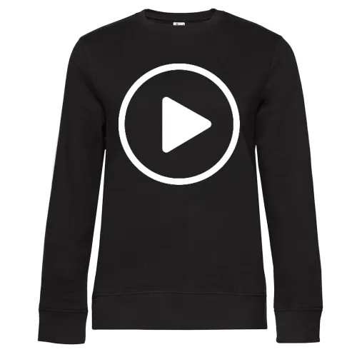 Playbutton Frauen Sweat
