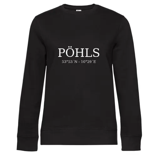 Pöhls Koordinaten Frauen Sweat Pöhls Koordinaten Sweat