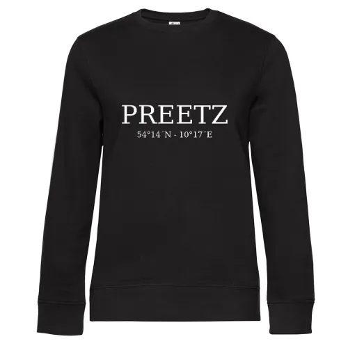 Preetz Koordinaten Sweat Frauen Queen Crew Neck
