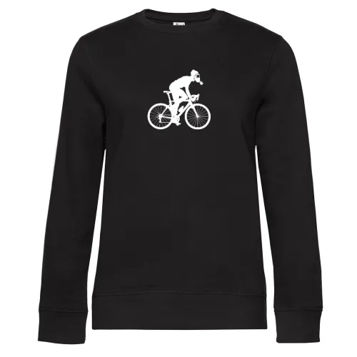 Radfahrer Mountainbike MTB Gasmaske Quarantäne Sweat Frauen Queen Crew Neck