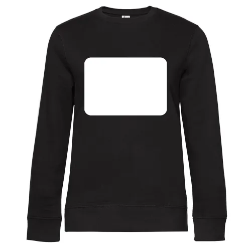 Rechteck für Tafelshirt Sweat Frauen Queen Crew Neck