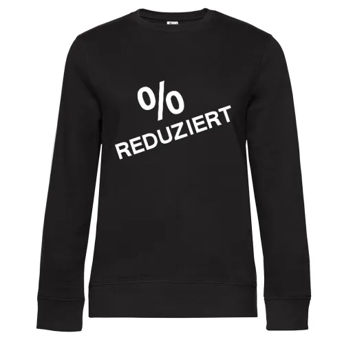 Reduziert Shirt aus der Werbung Sweat Frauen Queen Crew Neck