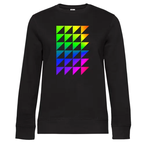 Regenbogendreiecke Frauen Sweat Regenbogendreiecke Sweat