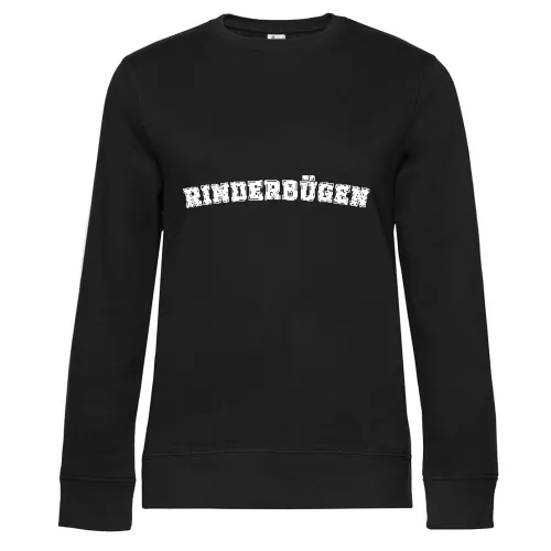 Rinderbügen Sweat Frauen Queen Crew Neck