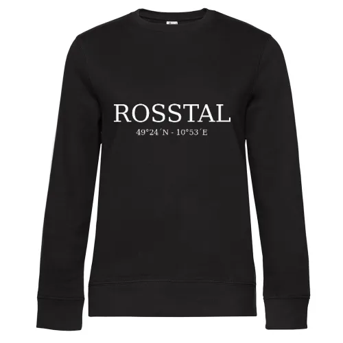 Roßtal Koordinaten Frauen Sweat Roßtal Koordinaten Sweat